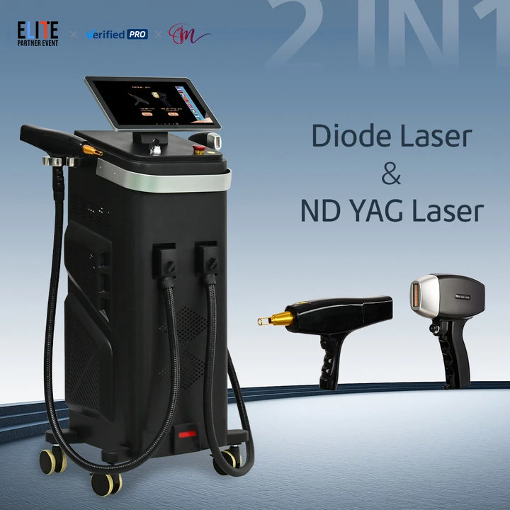 Titanium CE ISO diodni laser za odstranjevanje dlak 1600–2000 W